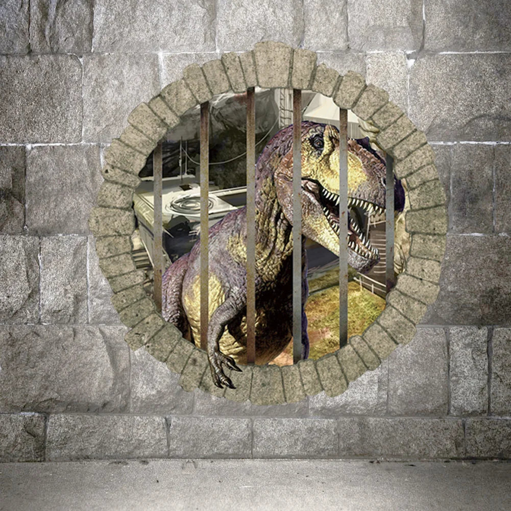 Poster Dinosaure 3D Prison