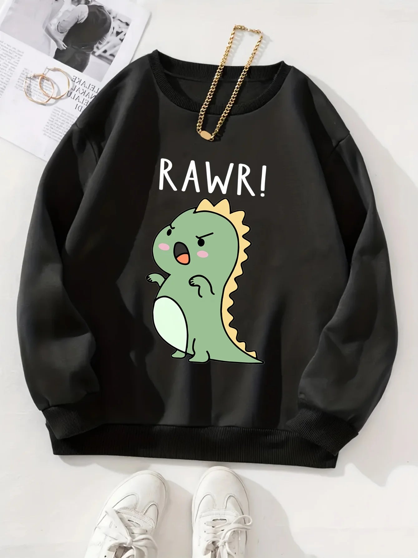 Pull Dinosaure Adulte