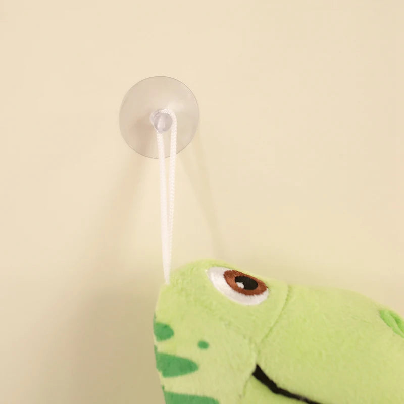 Dinosaure Peluche Ventouse