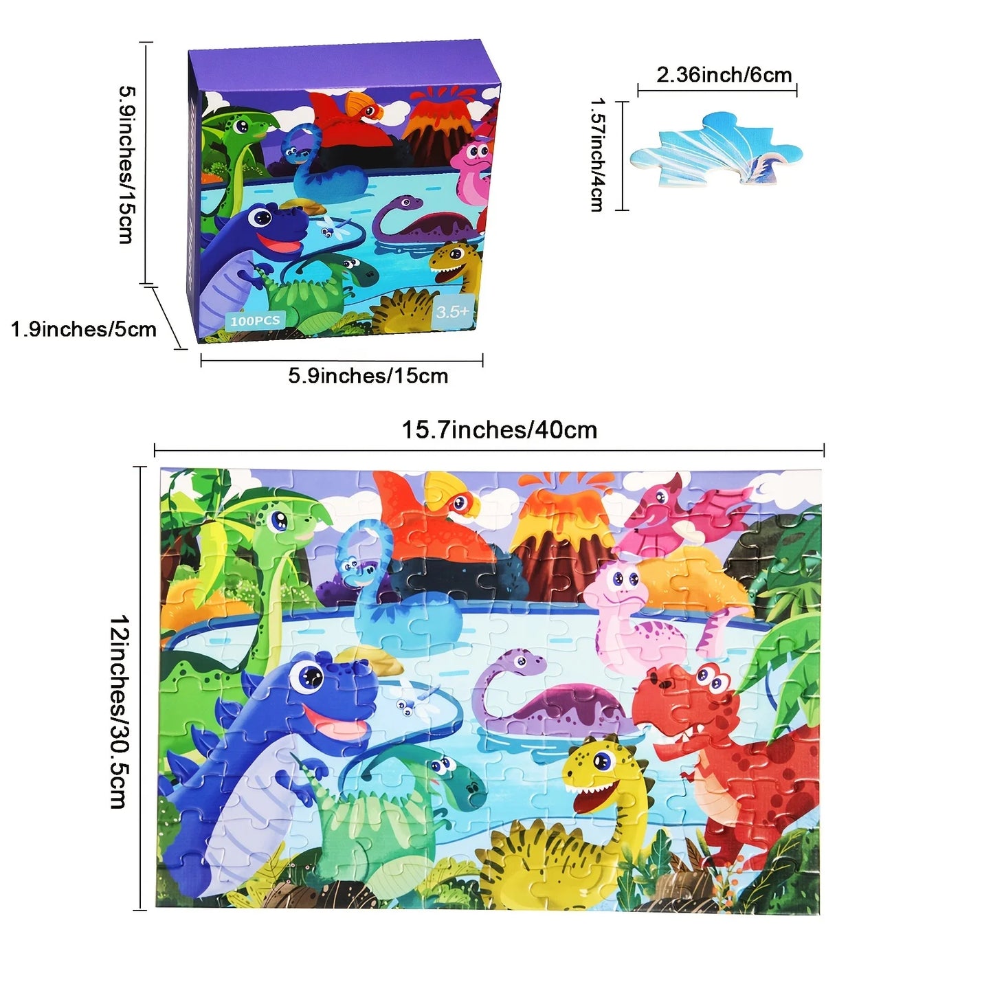 Puzzle Dinosaure Enfant