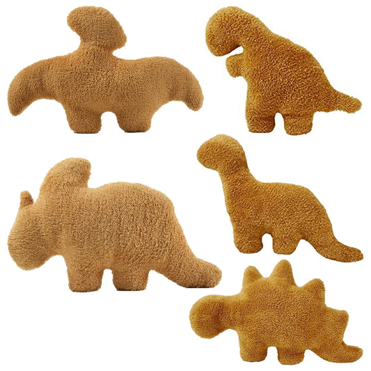 Peluche Dinosaure Marron