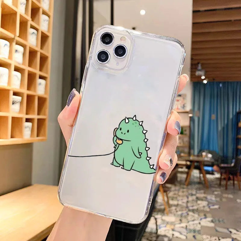 Coque Dinosaure Couple