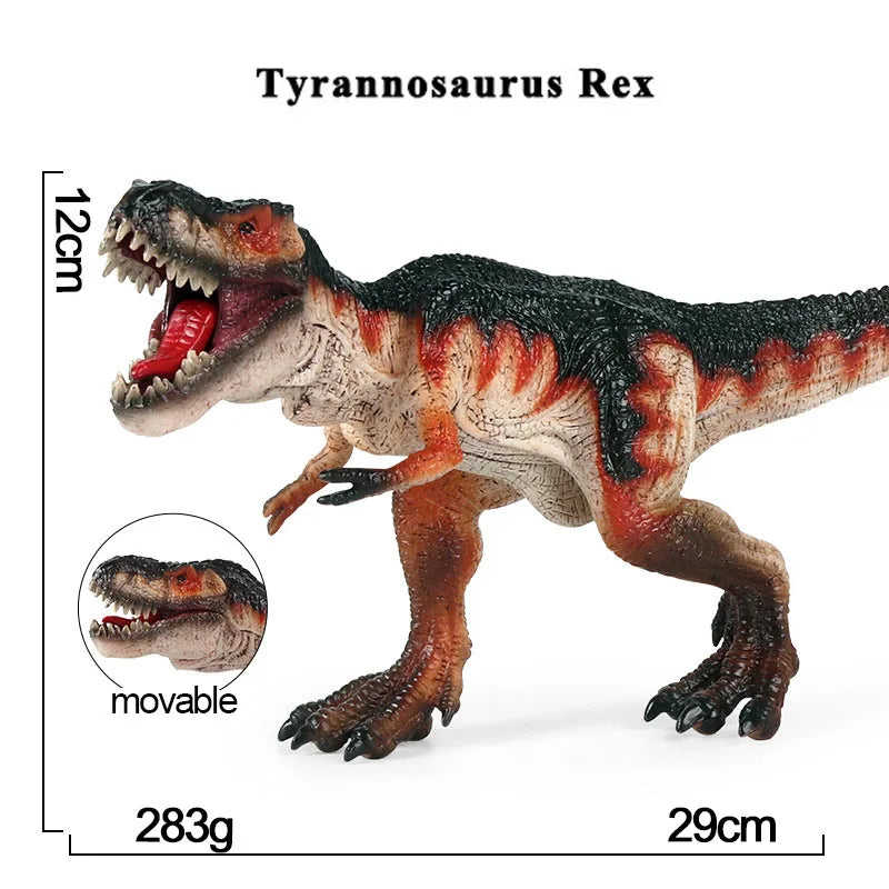 Dinosaure Figurine T-Rex Rouge