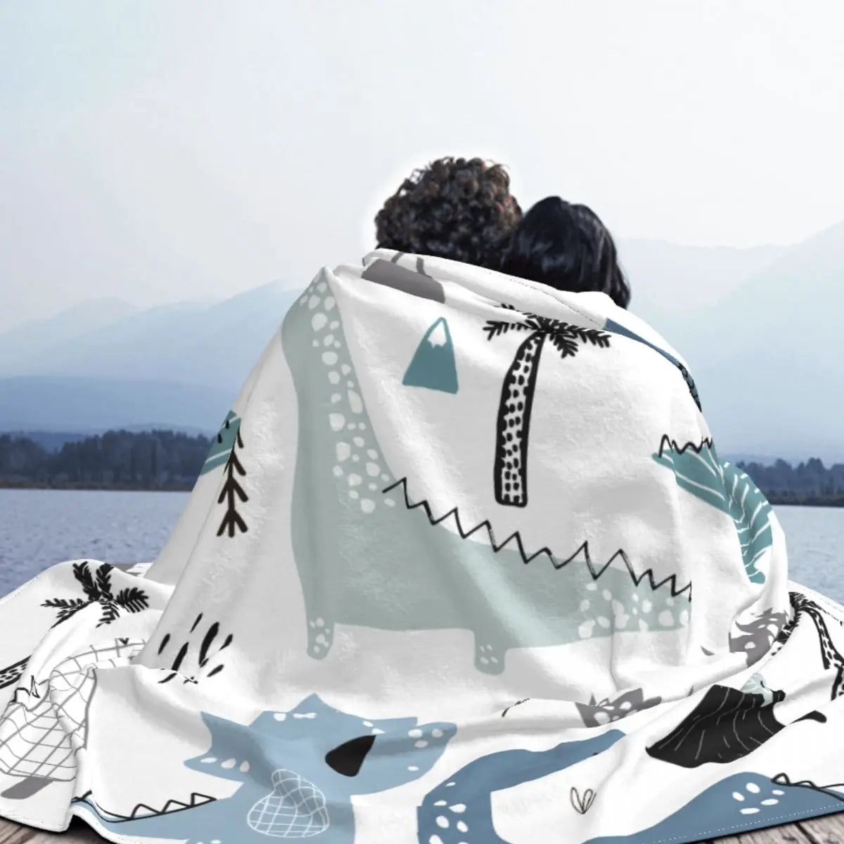 Plaid Dinosaure Adulte