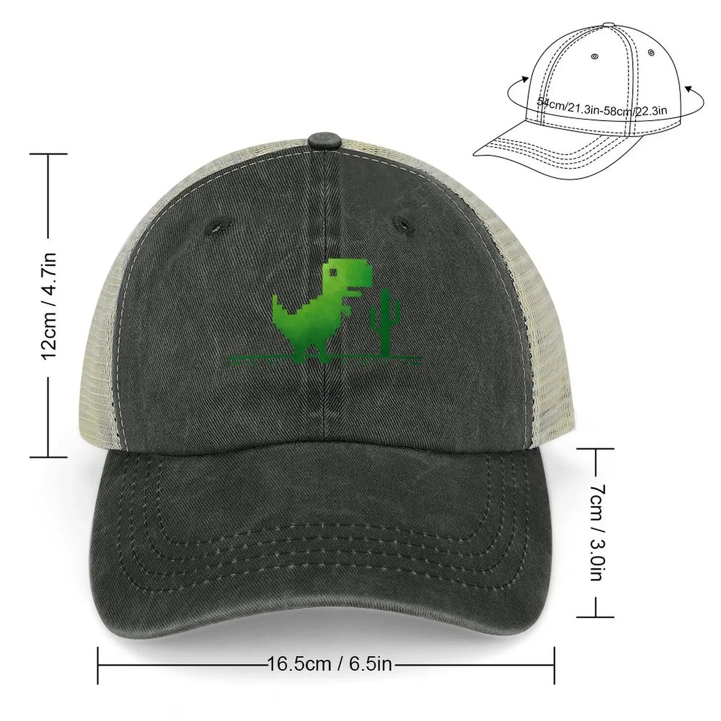 Casquette Dinosaure Sans Internet