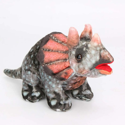 Peluche Dinosaure Réaliste Tricératops