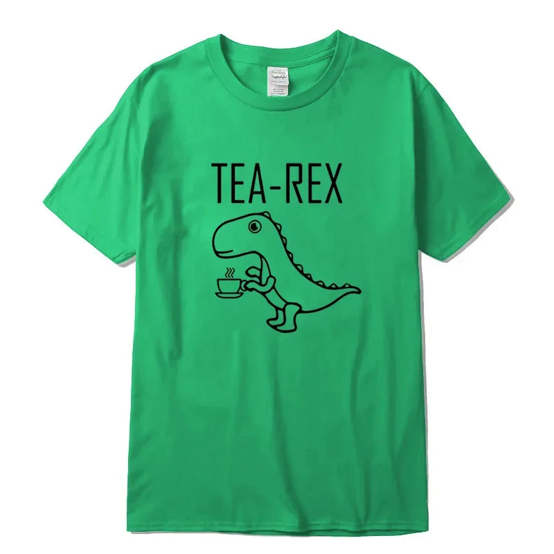 T Shirt Dinosaure T-Rex Café